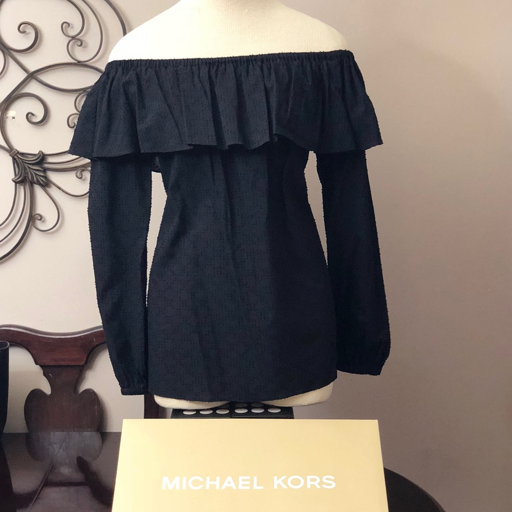 Michael Michael Kors Off-The-Shoulder layered tops
